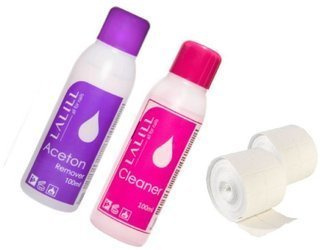 Aceton 100 ml + Cleaner 100 ml + 50 Wacików